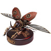 Steampunk Winged Rhinoceros Beetle Kit — Red/Black/Gold ABS & PVC, 19cm