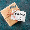 Light Blue Ribboned Gift Card Box — Glossy Paper, Hand‑held
