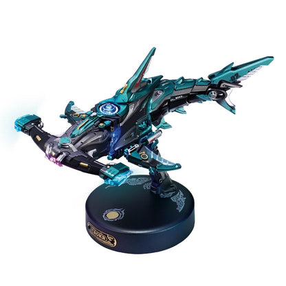 Wooden Town - Hammerhead Shark 3D Mechanical Model Kit with LED Light