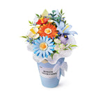 Wooden-Town Twilight Sky Bouquet 3D wooden flower bouquet puzzle kit