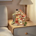 Wooden-Town Sunlit Farmhouse Kitchen 3D wooden miniature house kit – image 4 of 6
