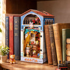 Wooden-Town Treasure Toy Shop 3D wooden book nook kit – image 4 of 6