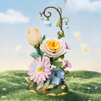 Wooden-Town Garden Ramble Bouquet 3D wooden flower bouquet puzzle kit – image 6 of 7
