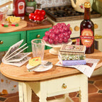 Wooden-Town Sunlit Farmhouse Kitchen 3D wooden miniature house kit – image 6 of 6