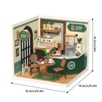 Perfect Romance Café DIY Miniature Dollhouse Kit – view 9