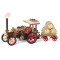 Steam Engine Wooden Locomotive Model – 3D wooden model kit