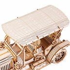 Vintage Car 1:15 Wooden Model Kit — Natural Wood, 20 cm – view 11