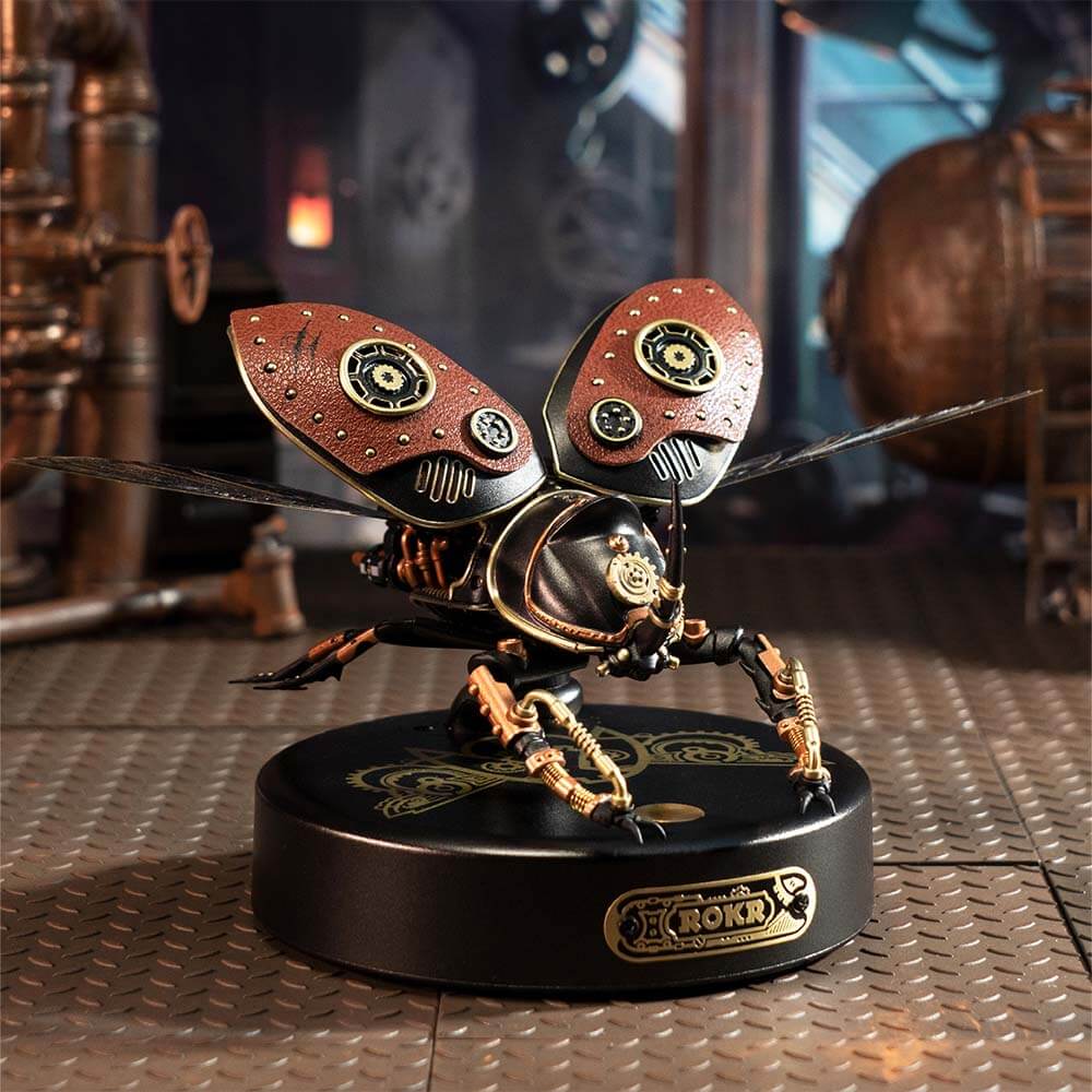 Steampunk Winged Rhinoceros Beetle Kit – view 11