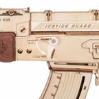 Birch Wood AK‑Style Rubber Band Gun Kit (Natural/Brown) – view 11