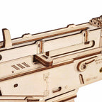 Birch Wood AK‑Style Rubber Band Gun Kit (Natural/Brown) – view 12