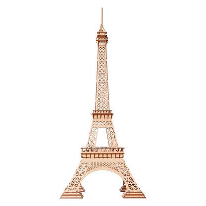 Wooden-Town - Eiffel Tower Plus 3D Wooden Puzzle Kit