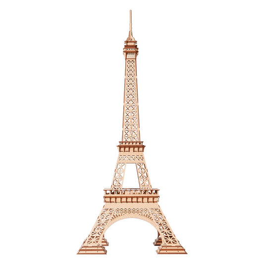 Wooden-Town - Eiffel Tower Plus 3D Wooden Puzzle Kit