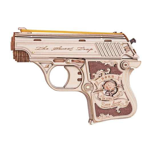 Wooden-Town - Mini Gun 3D Wooden Puzzle Kit