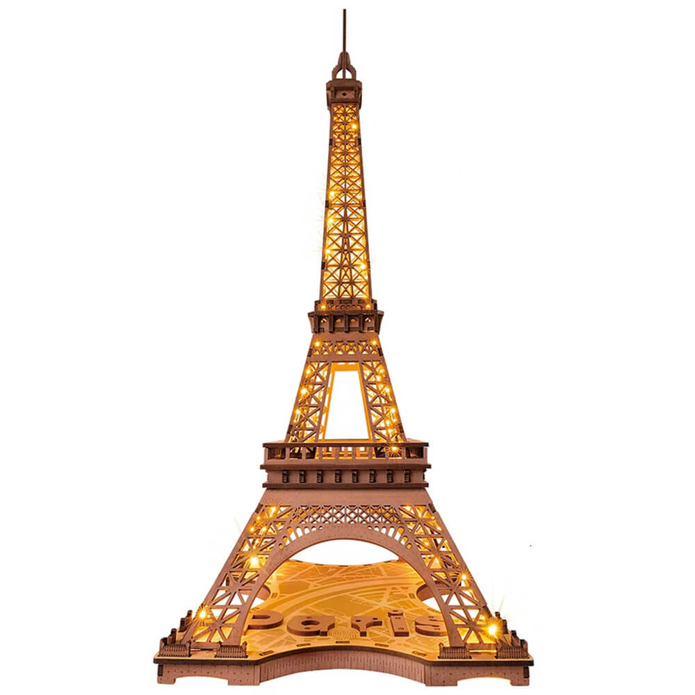 French cheapest buildable model of the Eiffel Tower in metal, to assemble, without glue.