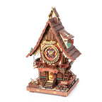 German Cuckoo Clock Mechanical 3D Wooden Puzzle Clock – DIY Fantasy Home Decor – 3D wooden model kit
