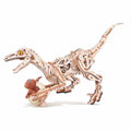 Velociraptor Mechanical 3D Wooden Puzzle – Educational Toy – 3D wooden model kit