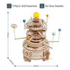 Rotatable Mechanical Orrery – view 4