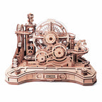 Gear Ball Challenge 3D Wooden Puzzle – Interactive Marble Run – 3D wooden model kit
