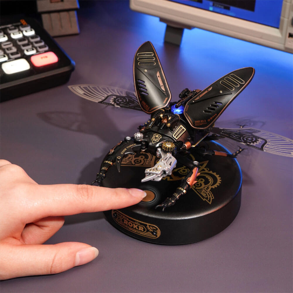 Storm Beetle Steampunk 3D Mechanical Puzzle Kit – view 2