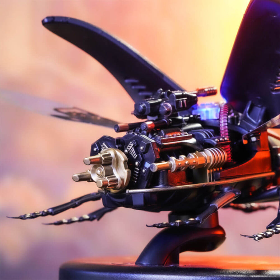 Storm Beetle Steampunk 3D Mechanical Puzzle Kit – view 3