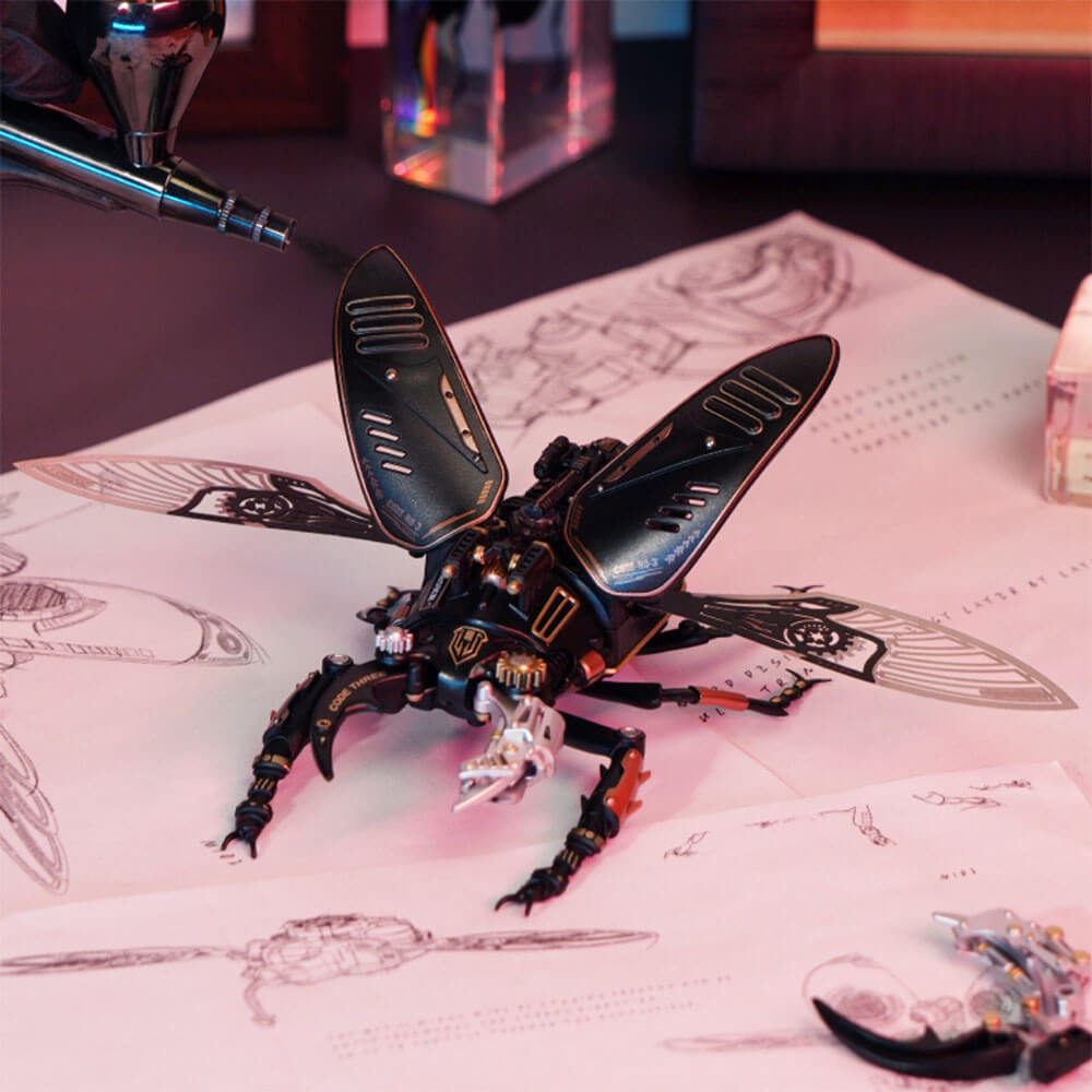 Storm Beetle Steampunk 3D Mechanical Puzzle Kit – view 4