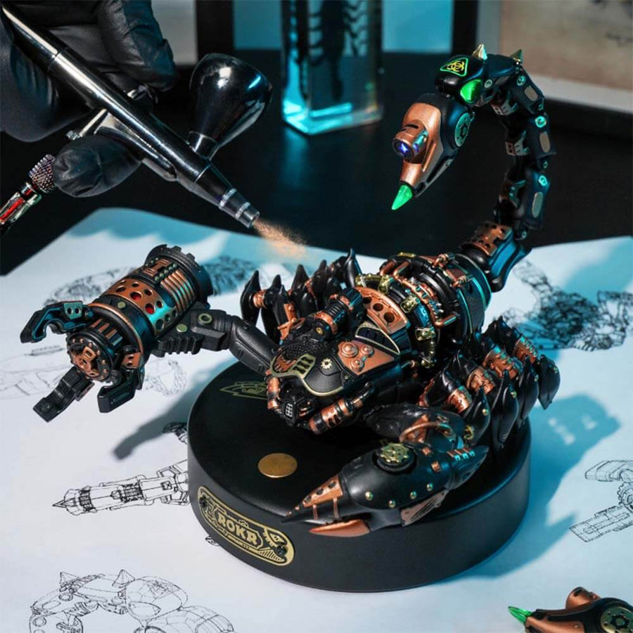 Emperor Scorpion Steampunk 3D Puzzle – view 5