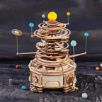 Rotatable Mechanical Orrery – view 2