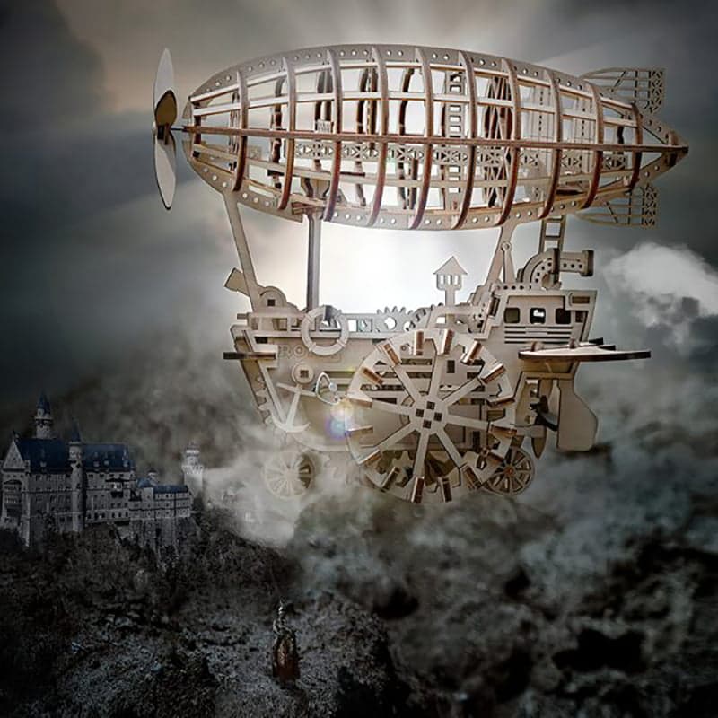 Mechanics Airship Plywood Model Kit – view 10