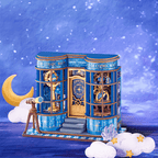 Wooden-Town Magic Astronomy Shop 3D wooden miniature puzzle kit