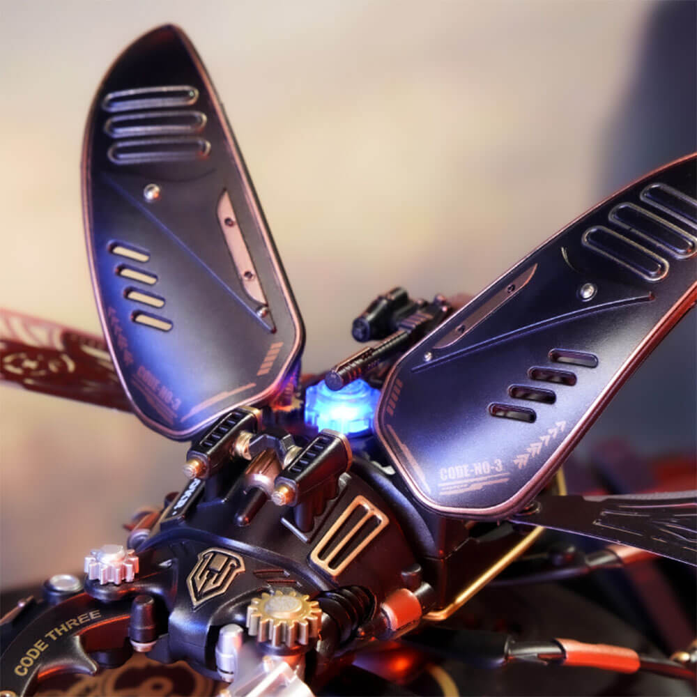 Storm Beetle Steampunk 3D Mechanical Puzzle Kit – view 6