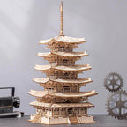 Five-Storied Pagoda Wooden Model Kit – view 8