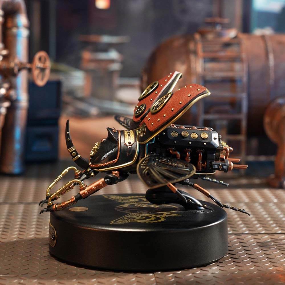 Steampunk Winged Rhinoceros Beetle Kit – view 2