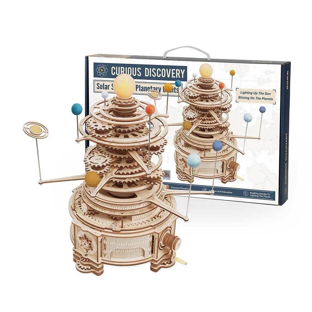 Rotatable Mechanical Orrery – view 7