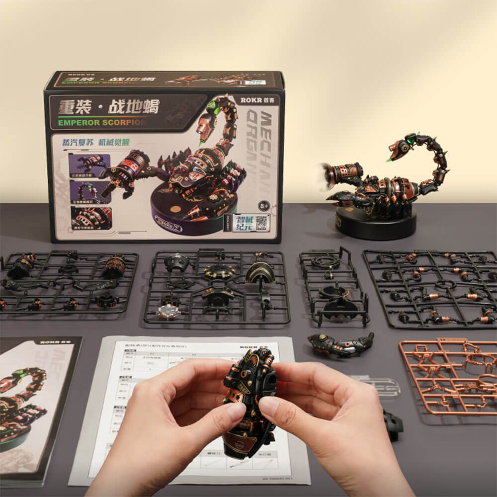 Emperor Scorpion Steampunk 3D Puzzle – view 7