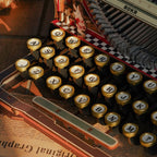 Wooden-Town Mechanical Typewriter Magic Edition 3D wooden mechanical model kit – image 3 of 7