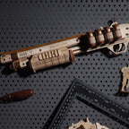 Wooden 3D Shotgun Puzzle Kit — Plywood, 170‑Piece DIY (Non‑Firing) – view 8