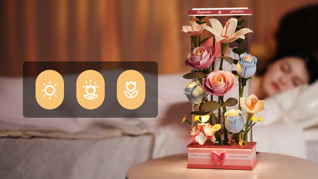 Pastel Floral DIY 3D Puzzle Bouquet – Flower-Box – view 6