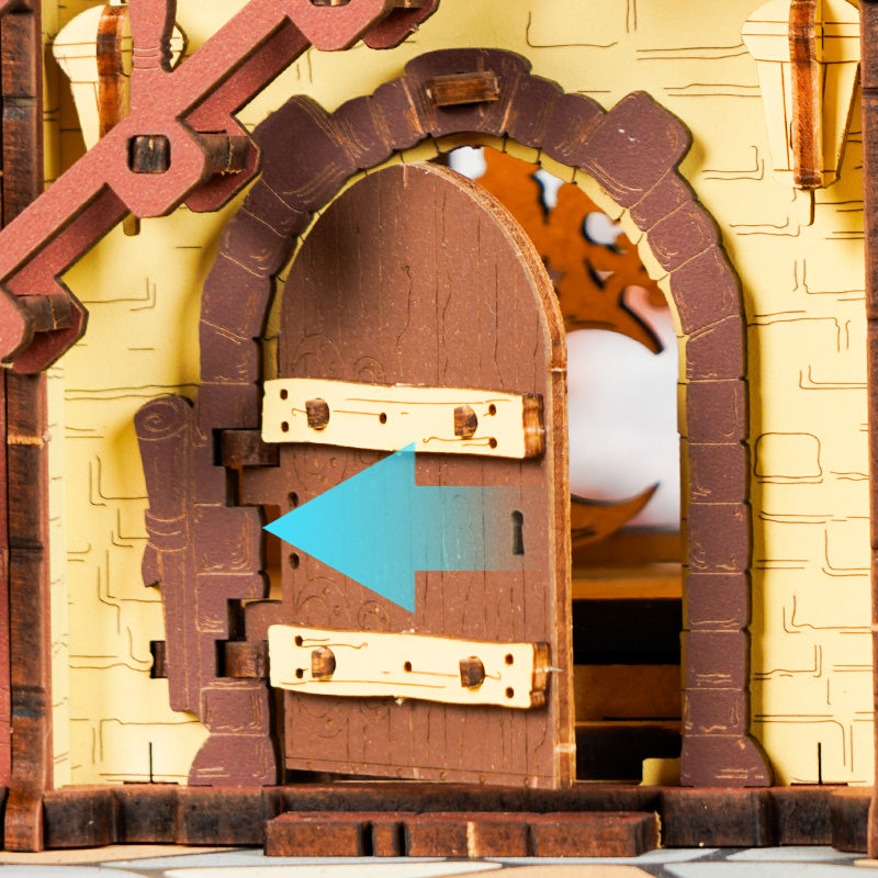 German Cuckoo Clock Mechanical 3D Wooden Puzzle Clock – DIY Fantasy Home Decor – view 5