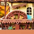 German Cuckoo Clock Mechanical 3D Wooden Puzzle Clock – DIY Fantasy Home Decor – view 6