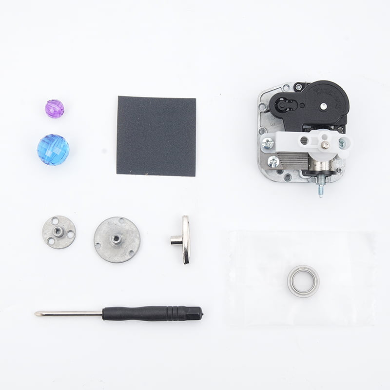 Air-Control Tower Music Box — Birch Plywood Wind‑Up Model with Moving Airplanes