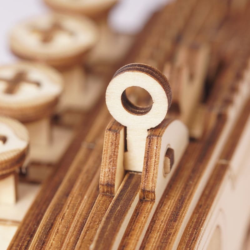 Wooden 3D Shotgun Puzzle Kit — Plywood, 170‑Piece DIY (Non‑Firing)