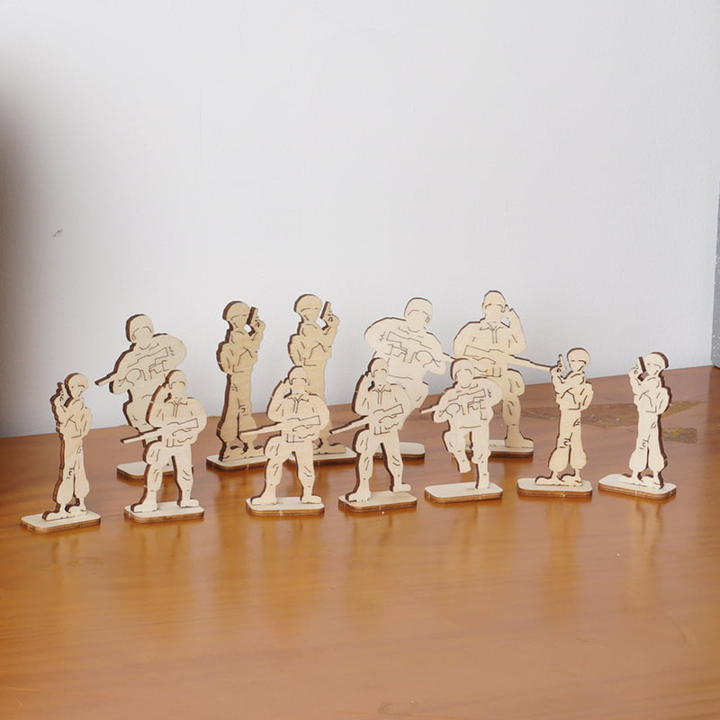 Wooden 3D Shotgun Puzzle Kit — Plywood, 170‑Piece DIY (Non‑Firing)