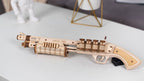 Wooden 3D Shotgun Puzzle Kit — Plywood, 170‑Piece DIY (Non‑Firing) – view 7