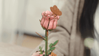 Pink Rose Wooden Flower Assembly Kit – Craft Your Own Elegant Floral Decor – view 5