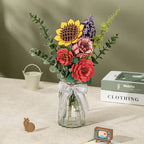 Wooden Sunflower Assembly Craft Kit – DIY Model – view 7