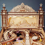 Natural Wood 3D Pinball Model — Laser-Cut Wood Tabletop Kit (482 pcs) – view 20