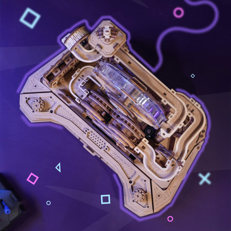 Gear Ball Challenge 3D Wooden Puzzle – Interactive Marble Run