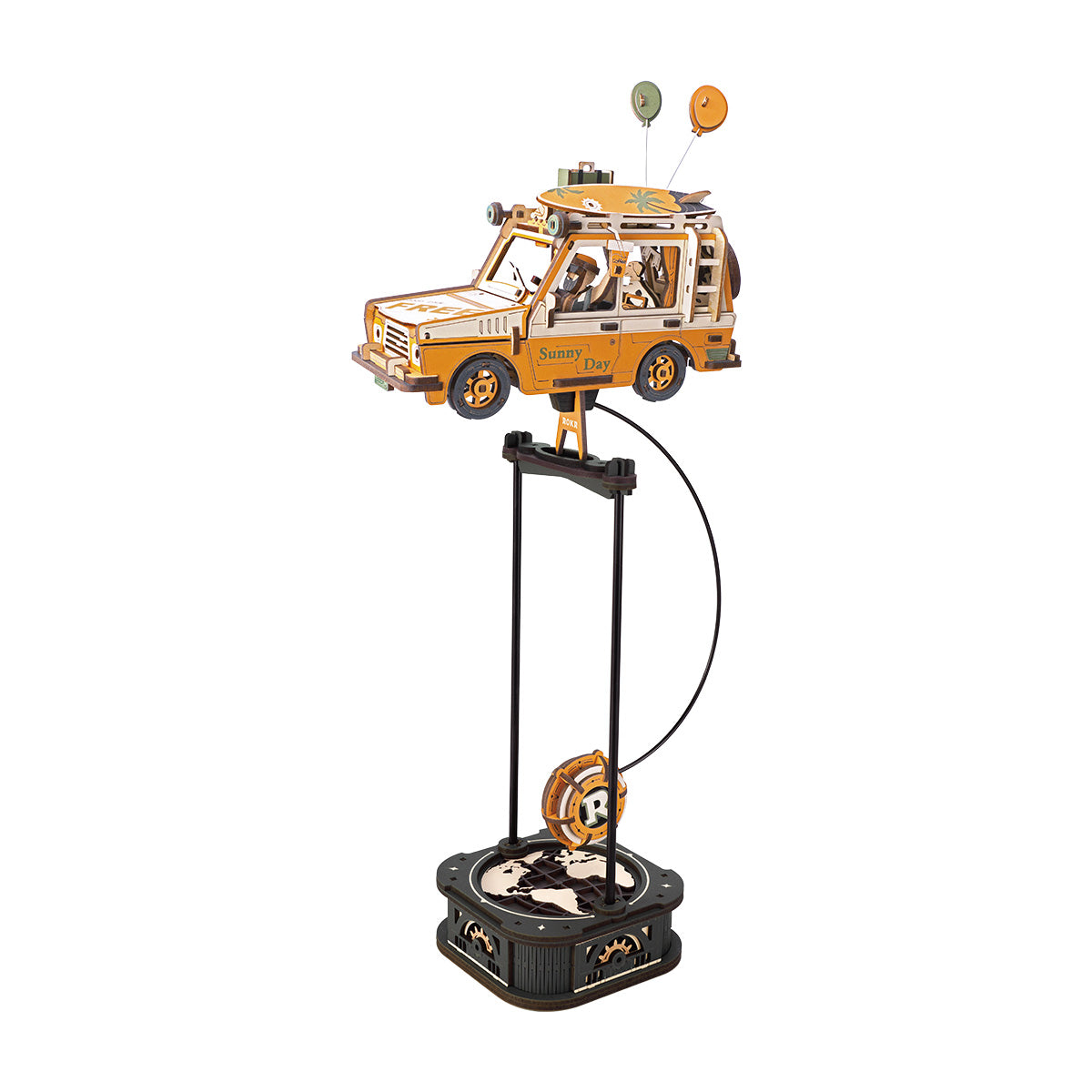 Road Tripper Pendulum Balance Toy – 3D Puzzle for Interactive Fun – 3D wooden model kit
