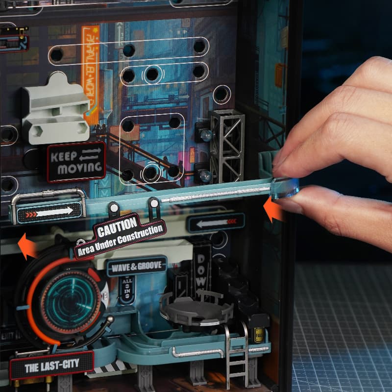 Main City Marble Run – Mechanical 3D Puzzle – view 2
