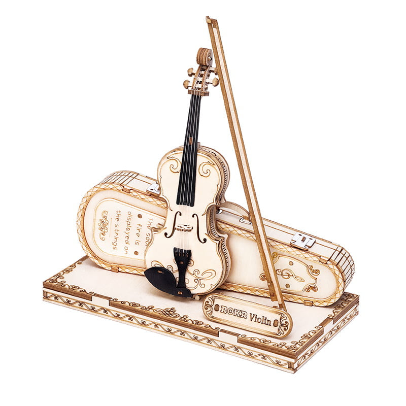 Violin Capriccio – 3D wooden model kit